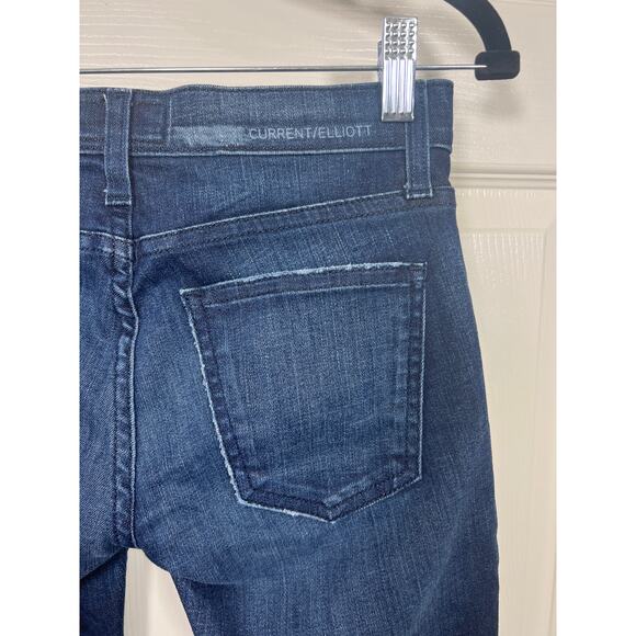 Current/Elliott Silverlake Zip Ankle Skinny Leg Jeans Sargent Revolve Low Rise - Picture 10 of 12